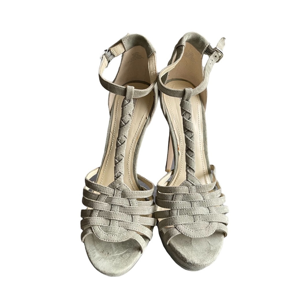 Bcbgeneration Light Blue Leather Upper Hight Heel… - image 8